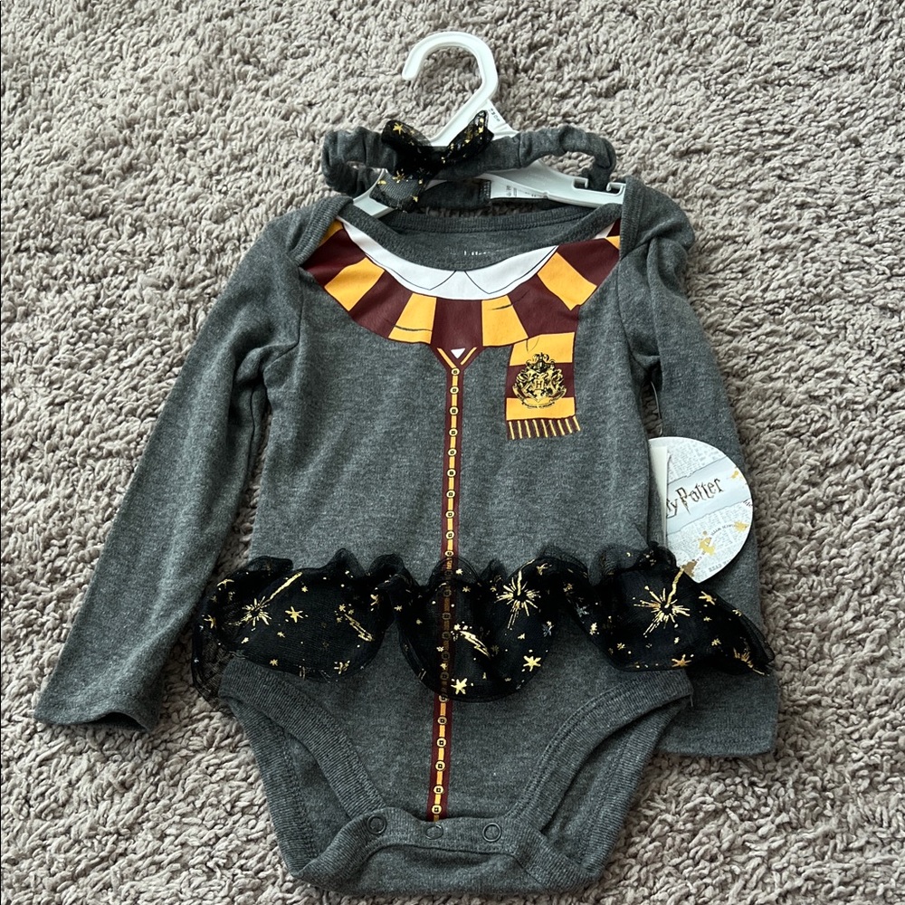 Harry Potter Gryffindor Tutu Uniform Onesie Bodysuit